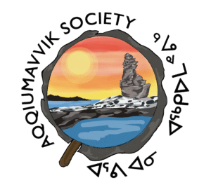 Aqquimavvik Society logo.